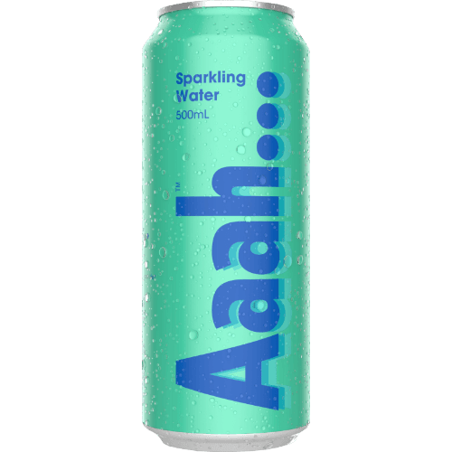 Aaah Sparkling Water Can