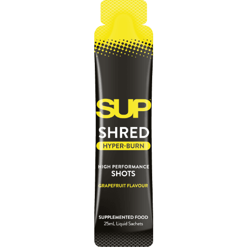 SUP Grapefruit Flavour Sports Shred Hyper-Burn Shot Sachet