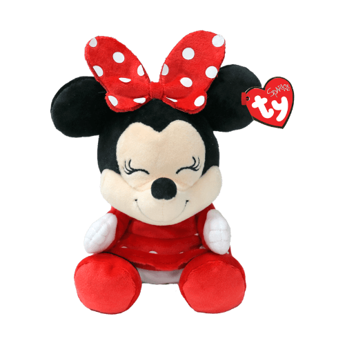 TY Minnie Mouse - Floppy Reg Plush Toy