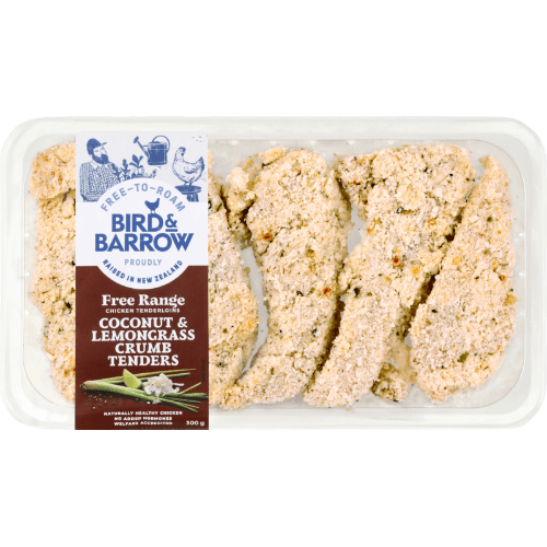 Bird & Barrow Free Range Coconut & Lemongrass Crumb Chicken Tenders