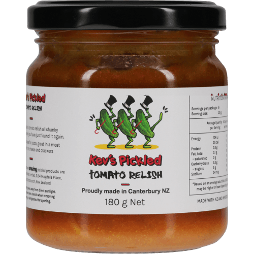 Kevs Pickled Tomato Relish