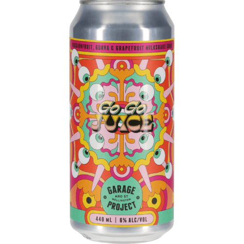 Garage Project Go Go Juice Passionfruit Guava & Grapefruit Milkshake Sour