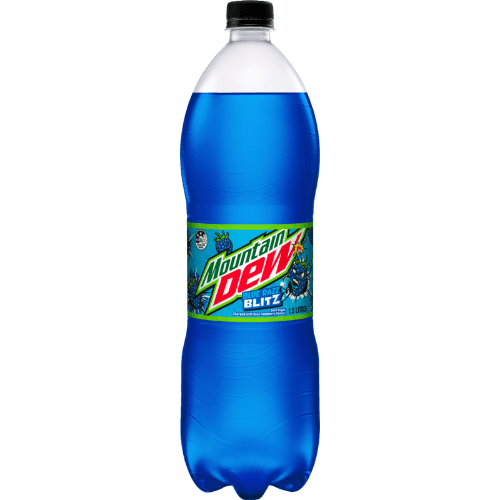 Mountain Dew Blue Razz Blitz Carbonated Soft Drink