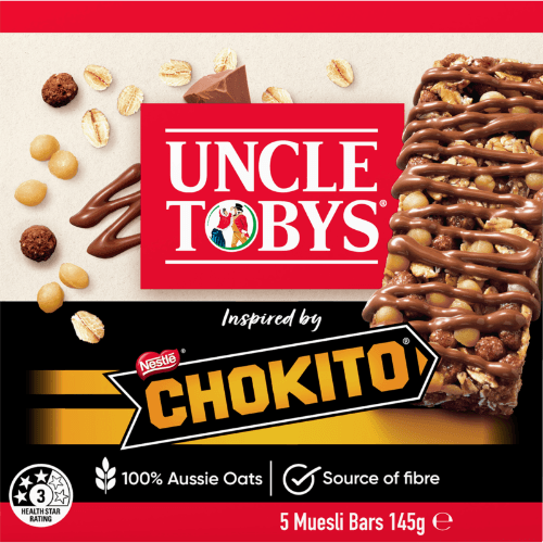 Uncle Tobys Chokito Muesli Bars