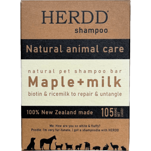 HERDD Maple & Milk 3-in-1 Pet Shampoo Bar