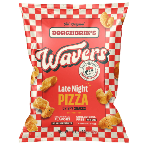 Wavers Late Night Pizza Crispy Snacks