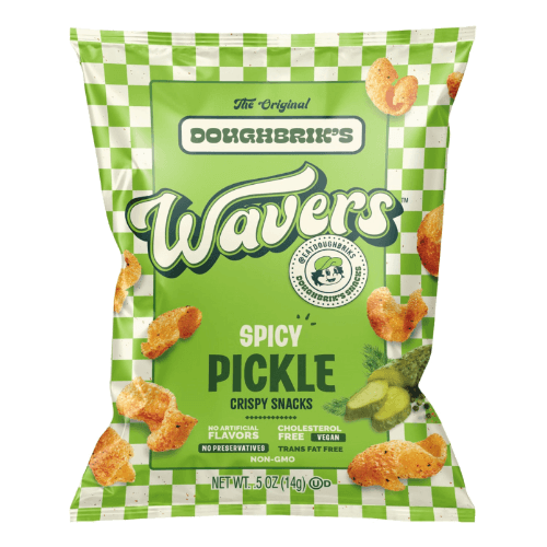 Wavers Spicy Pickle Crispy Snacks