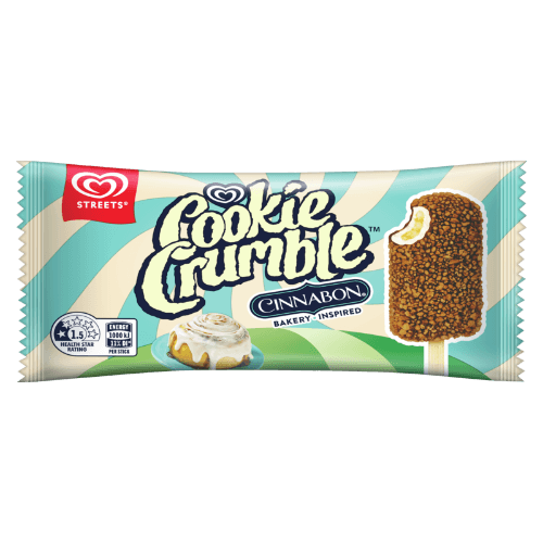 Cookie Crumble Cinnabon Ice Cream
