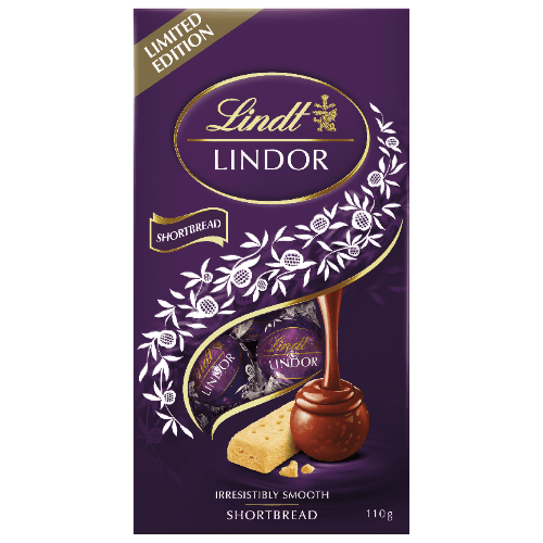 Lindt Lindor Shortbread Chocolate Pouch