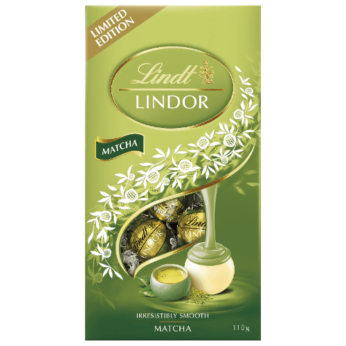 Lindt Lindor Matcha White Chocolate Pouch