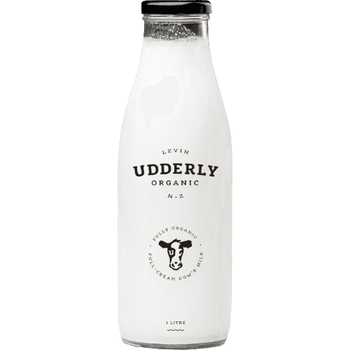 Udderly Organic Full-cream Pasteurised Milk