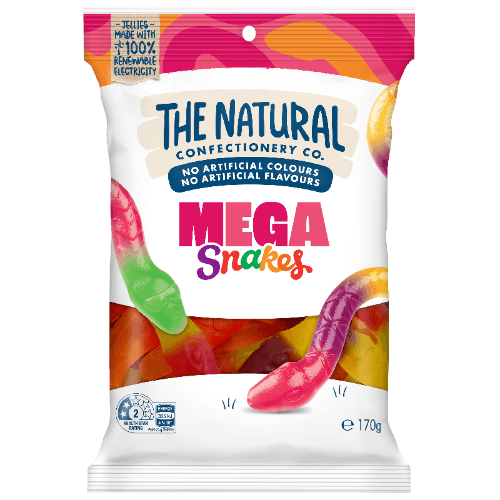 The Natural Confectionery Co. Mega Snakes