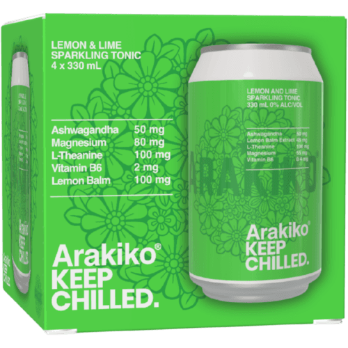Arakiko Lemon & Lime Sparkling Tonic