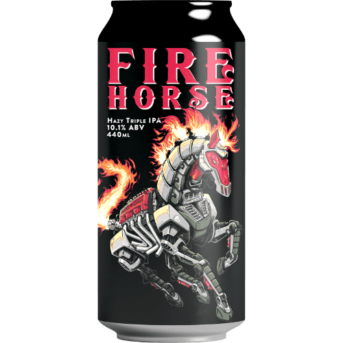 Double Vision Brewing Company Fire Horse Triple Hazy IPA