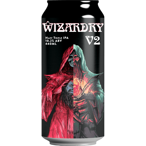 Double Vision Brewing Company Wizardry V2 Triple Hazy IPA