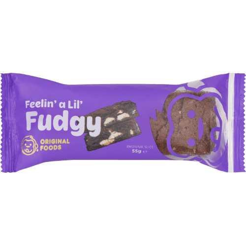Original Foods Feelin' a Lil' Fudgy Brownie Slice