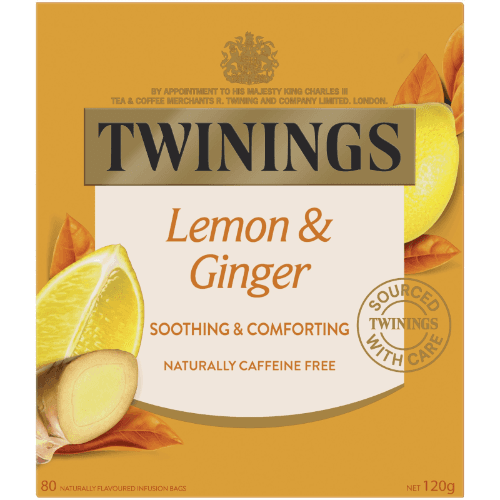 Twinings Lemon & Ginger Herbal Infusion Bags