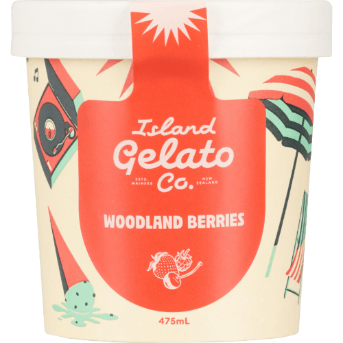 Island Gelato Woodland Berries Sorbet