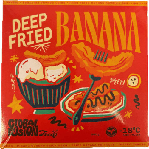 Global Fusion Deep Fried Banana