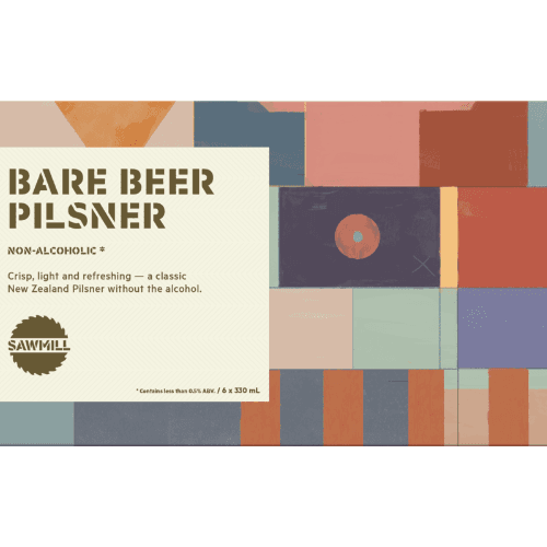 Sawmill Non-alcoholic Bare Beer Pilsner