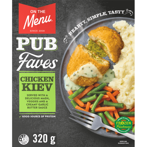On The Menu Pub Faves Chicken Kiev