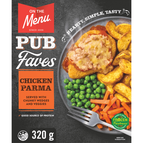 On The Menu Pub Faves Chicken Parma
