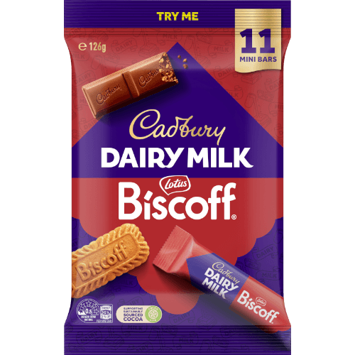 Cadbury Dairy Milk Lotus Biscoff Sharepack
