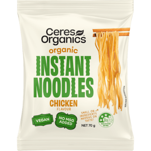 Ceres Organics Chicken Flavour Organic Instant Noodles