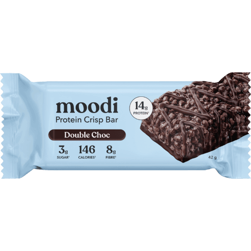 Moodi Double Choc Protein Crisp Bar