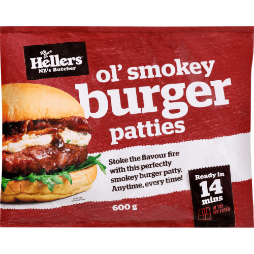 Hellers Ol 'Smokey Burger Patties