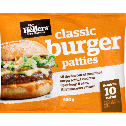 Hellers Classic Burger Patties