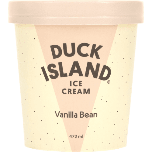 Duck Island Vanilla Bean Ice Cream Tub