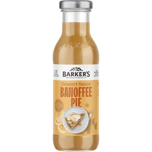 Barker's Banoffee Pie Dessert Sauce