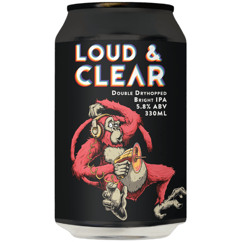 Double Vision Brewing Company Loud & Clear DDH Bright IPA