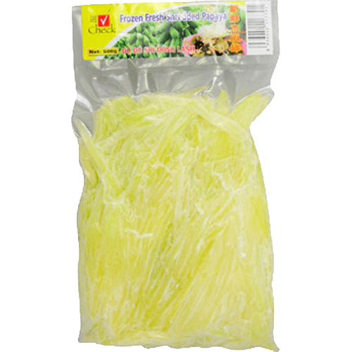 Check Frozen Shredded Papaya