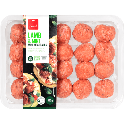 Pams Lamb & Mint Mini Meatballs