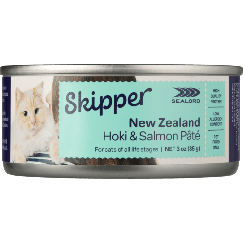 Sealord Skipper Hoki & Salmon Pate Wet Cat Food