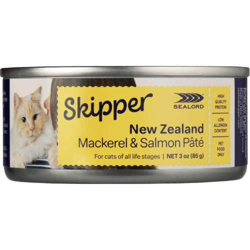 Sealord Skipper Mackerel & Salmon Pate Wet Cat Food