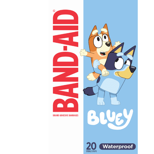 Band-Aid Bluey Waterproof Sterile Strips