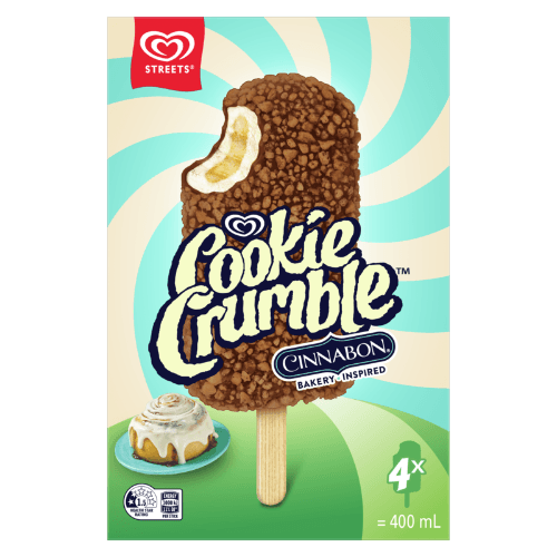 Cookie Crumble Cinnabon Ice Cream