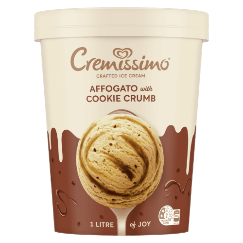 Cremissimo Affogato With Cookie Crumb Crafted Ice Cream