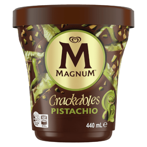 Magnum Crackables Pistachio Ice Cream Tub