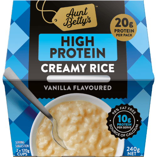 Aunt Betty's Vanilla High Protein Creamy Rice