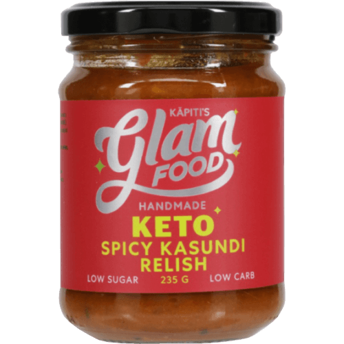 Glam Food Keto Spicy Kasundi Relish