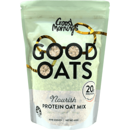 Good Mornings Good Oats Nourish Protein Oat Mix (Apple & Cinnamon) Cereal