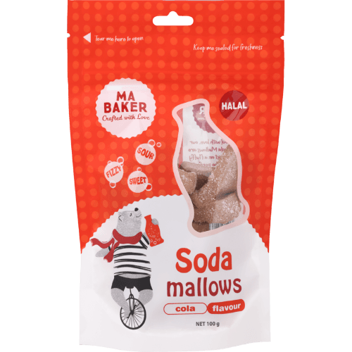 Ma Baker Cola Soda Mallows