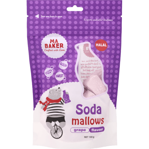 Ma Baker Grape Soda Mallows