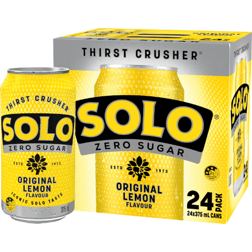 Solo Zero Sugar Lemon Thirst Crusher