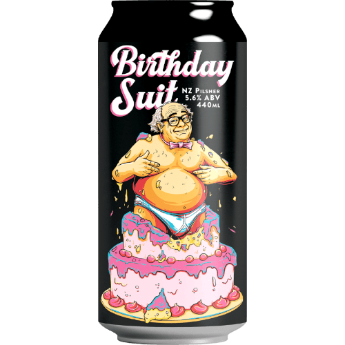 Double Vision Brewing Company Birthday Suit NZ Pilsner
