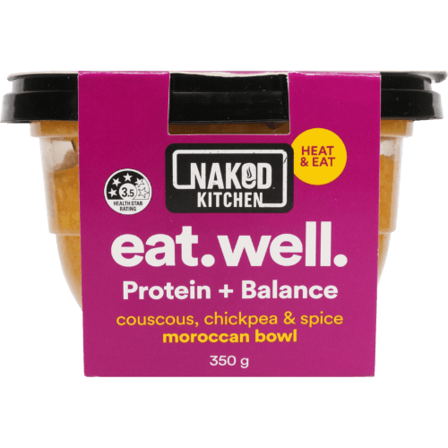 Naked Kitchen Eat Well Protein + Balance Moroccan Bowl